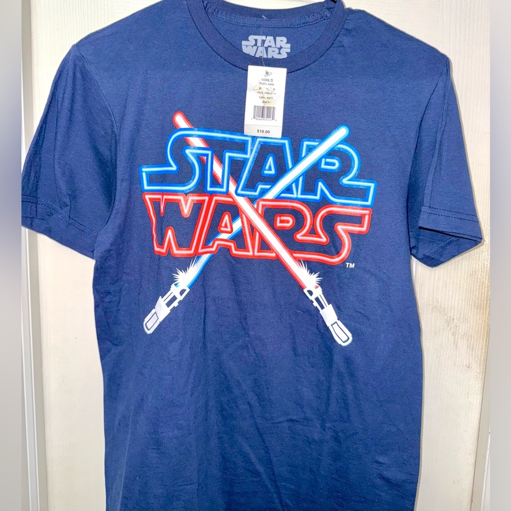 Star Wars Navy Graphic T-Shirt